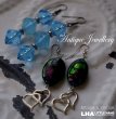 画像1: SALE【20%OFF】U.S.A. vintage  Earrings  2pcs アメリカヴィンテージ コスチュームジュエリー ピアス  2個セット イヤリング 1970-90's  (1)