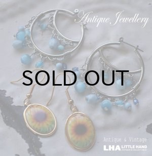 画像: SALE【20%OFF】U.S.A. vintage  Earrings  2pcs アメリカヴィンテージ コスチュームジュエリー ピアス  2個セット イヤリング 1970-90's 