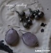 画像1: U.S.A. vintage  Earrings  2pcs アメリカヴィンテージ コスチュームジュエリー ピアス  2個セット イヤリング 1970-90's  (1)