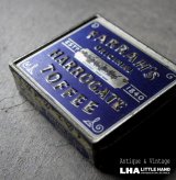 画像: ENGLAND antique FARRAH'S HARROGATE TOFFEE TIN イギリスアンティーク  ティン缶 お菓子缶 ブリキ缶 ヴィンテージ 缶 1950-60's
