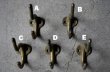 画像3: U.S.A. antique IRON HOOK アメリカアンティーク アイアン フック （S) コートフック 鉄 1930-50's ヴィンテージ (3)