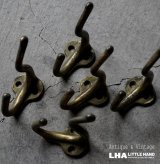 画像: U.S.A. antique IRON HOOK アメリカアンティーク アイアン フック （S) コートフック 鉄 1930-50's ヴィンテージ