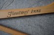 画像4: U.S.A. antique Advertising Hanger アメリカアンティーク アドバタイジング 広告入 木製ハンガー ヴィンテージ 1940-70's (4)