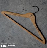 画像: U.S.A. antique Advertising Hanger アメリカアンティーク アドバタイジング 広告入 木製ハンガー ヴィンテージ 1940-70's