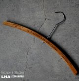 画像: U.S.A. antique Advertising Hanger アメリカアンティーク アドバタイジング 広告入 木製ハンガー ヴィンテージ 1930-60's