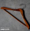 画像1: U.S.A. antique Advertising Hanger アメリカアンティーク アドバタイジング 広告入 木製ハンガー ヴィンテージ 1930-60's (1)