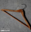 画像1: U.S.A. antique Advertising Hanger アメリカアンティーク アドバタイジング 広告入 木製ハンガー ヴィンテージ 1930-60's (1)