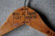 画像3: U.S.A. antique Advertising Hanger アメリカアンティーク アドバタイジング 広告入 木製ハンガー ヴィンテージ 1930-60's (3)