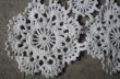 画像4: FRANCE antique Doily フランスアンティーク ドイリー クロシェ レース  ヴィンテージ 1950-70's (4)