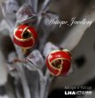 画像1: U.S.A. antique MONET Earrings  アメリカアンティーク コスチュームジュエリー ヴィンテージ イヤリング 1960－80's  (1)