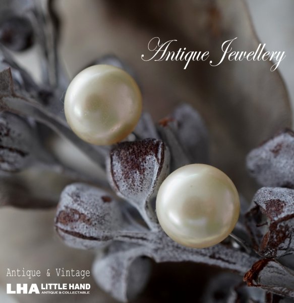画像1: U.S.A. antique MARVELLA Earrings  アメリカアンティーク コスチュームジュエリー ヴィンテージ イヤリング 1960－80's  (1)