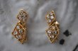 画像2: U.S.A. antique LISNER Earrings  アメリカアンティーク コスチュームジュエリー ヴィンテージ イヤリング 1960－80's  (2)
