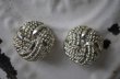 画像2: U.S.A. antique LISNER Earrings  アメリカアンティーク コスチュームジュエリー ヴィンテージ イヤリング 1960－80's  (2)