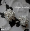 画像1: U.S.A. antique MARVELLA Earrings  アメリカアンティーク コスチュームジュエリー ヴィンテージ イヤリング 1960－80's  (1)