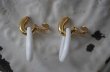 画像4: U.S.A. antique TRIFARI Earrings  アメリカアンティーク トリファリ コスチュームジュエリー ヴィンテージ イヤリング 1960－80's  (4)