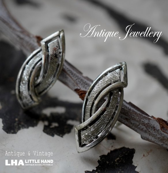 画像1: U.S.A. antique CORO Earrings  アメリカアンティーク コスチュームジュエリー ヴィンテージ イヤリング 1960－80's  (1)