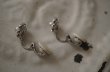 画像4: U.S.A. antique SWAROVSKI Earrings  アメリカアンティーク トリファリ コスチュームジュエリー ヴィンテージ イヤリング 1960－80's  (4)
