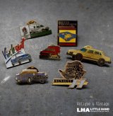 画像: FRANCE antique PINS Pin Badge 7pcs フランスアンティーク ピンズ ピンバッジ 7個 CAR 車 自動車 ヴィンテージ 1980-90's