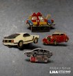 画像1: FRANCE antique PINS Pin Badge 4pcs フランスアンティーク ピンズ ピンバッジ 4個  CAR 車 自動車 ヴィンテージ 1980-90's (1)