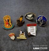 画像: FRANCE antique PINS Pin Badge 7pcs フランスアンティーク ピンズ ピンバッジ 7個 ヴィンテージ 1980-90's