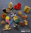 画像1: FRANCE antique PINS Pin Badge 16pcs フランスアンティーク ピンズ ピンバッジ 16個 ヴィンテージ 1980-90's (1)