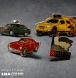 画像1: FRANCE antique PINS Pin Badge 4pcs フランスアンティーク ピンズ ピンバッジ 4個  CAR 車 自動車 ヴィンテージ 1980-90's (1)