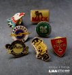 画像1: FRANCE antique PINS Pin Badge 7pcs フランスアンティーク ピンズ ピンバッジ 7個 ベースボール 野球 ヴィンテージ 1980-90's (1)