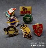 画像: FRANCE antique PINS Pin Badge 7pcs フランスアンティーク ピンズ ピンバッジ 7個 ベースボール 野球 ヴィンテージ 1980-90's