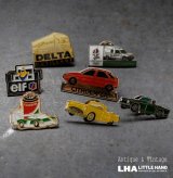 画像: FRANCE antique PINS Pin Badge 7pcs フランスアンティーク ピンズ ピンバッジ 7個 CAR 車 自動車 ヴィンテージ 1980-90's