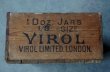 画像11: 【RARE】ENGLAND antique VIROL BOX イギリスアンティーク 木製 ウッドボックス 木箱 1910-30's   (11)
