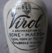 画像2: 【RARE】 ENGLAND antique VIROL (M) POTTERY ”BONE IN HAND ”LANCET(Ｍサイズ) イギリスアンティーク ヴァイロール ヴィロール1860-80's 陶器ポット  (2)