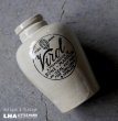 画像1: 【RARE】 ENGLAND antique VIROL POTTERY (L) BONE IN HAND イギリスアンティーク ヴィロール・ヴァイロール 【骨にぎり(Lサイズ)】 陶器ポット  陶器ボトル 陶器ジャー 1860-80's (1)