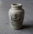 画像3: 【RARE】 ENGLAND antique VIROL (M) POTTERY ”BONE IN HAND ”LANCET(Ｍサイズ) イギリスアンティーク ヴァイロール ヴィロール1860-80's 陶器ポット  (3)