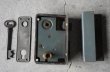 画像6: ENGLAND antique DOOR ROCK with KEY Latchback イギリスアンティーク ドアロック ラッチバック ドアプレート 錠 カギ 1920-40's ドアノブ  (6)