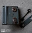 画像2: ENGLAND antique DOOR ROCK with KEY Latchback イギリスアンティーク ドアロック ラッチバック ドアプレート 錠 カギ 1920-40's ドアノブ  (2)