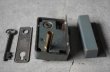 画像7: ENGLAND antique DOOR ROCK with KEY Latchback イギリスアンティーク ドアロック ラッチバック ドアプレート 錠 カギ 1920-40's ドアノブ  (7)