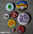 画像1: ENGLAND & U.S.A. antique BADGES 8pcs イギリス&アメリカアンティーク  ヴィンテージ 缶バッジ 8個セット 缶バッチ ビンテージ 1970-90's  (1)