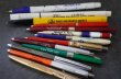 画像2: SALE【40%OFF】USA antique ADVERTISING PENS 13pcs アメリカアンティーク アドバタイジング ボールペン 広告入 13本 ヴィンテージ  1960-80's (2)
