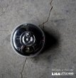 画像1: FRANCE antique SWITCH フランスアンティーク スイッチ トグルスイッチ クロームカバー＆陶器ベース ヴィンテージ 1930-50's (1)