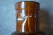 画像9: ENGLAND antique BOVRIL 2oz/2oz イギリスアンティーク ボブリル ガラスボトル 2個セット アンバーガラスボトル 瓶 1900-10's (9)