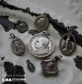 画像: FRANCE antique MEDAILLE 7pcs フランスアンティーク メダイユ 7個セット ロザリオ  1930-50's