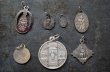 画像3: FRANCE antique MEDAILLE 3pcs フランスアンティーク メダイユ 3個セット ロザリオ 十字架 1930-50's (3)