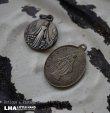 画像1: FRANCE antique MEDAILLE 2pcs フランスアンティーク メダイユ 2個セット ロザリオ  1930-50's