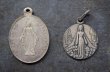 画像2: FRANCE antique MEDAILLE 2pcs フランスアンティーク メダイユ 2個セット ロザリオ  1930-50's