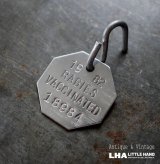 画像: U.S.A. antique Dog Tag アメリカアンティーク ヴィンテージ ドッグタグ 1982's ロゴ入 ナンバープレート ナンバータグ タグ