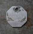 画像2: U.S.A. antique Dog Tag アメリカアンティーク ヴィンテージ ドッグタグ 1990's ロゴ入 ナンバープレート ナンバータグ タグ