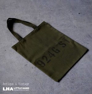 画像: LITTLE HAND ANTIQUE ORIGINAL TOTE BAG  LHA オリジナル ステンシル トートバッグ