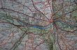 画像10: ENGLAND antique BARTHOLOMEW'S MAP イギリスアンティーク マップ 地図 ヴィンテージ 1940-50's (10)