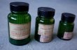 画像6: ENGLAND antique GLASS BOTTLES 3pcs イギリスアンティーク ラベル・キャップ付き ガラスボトル 3個セット ガラス瓶 1930-50's (6)