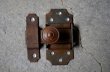 画像3: FRANCE antique LATCH フランスアンティーク ラッチ スライドロック ドア キャビネット 扉 金具 ロック ヴィンテージ 1930-50's